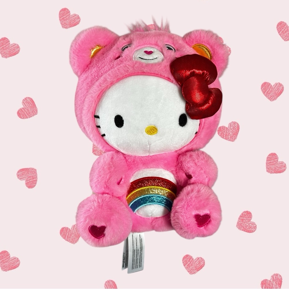 ❤︎2/$20❤︎ Hello Kitty Care Bear
